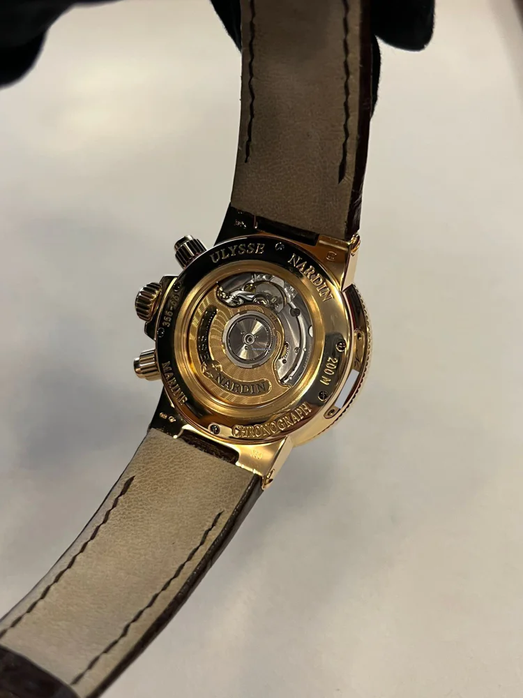 Ulysse Nardin Marine Chronograph 356-66-3/355